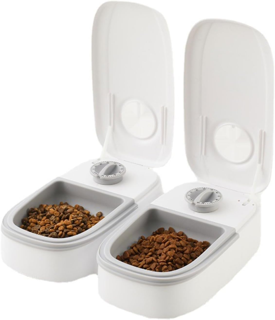 CARLA HOME 2 Meal Automatic Pet Feeder with Timer for Cat & Dog Wet & Dry Food (Dual Bowl 700ML) - Image 7