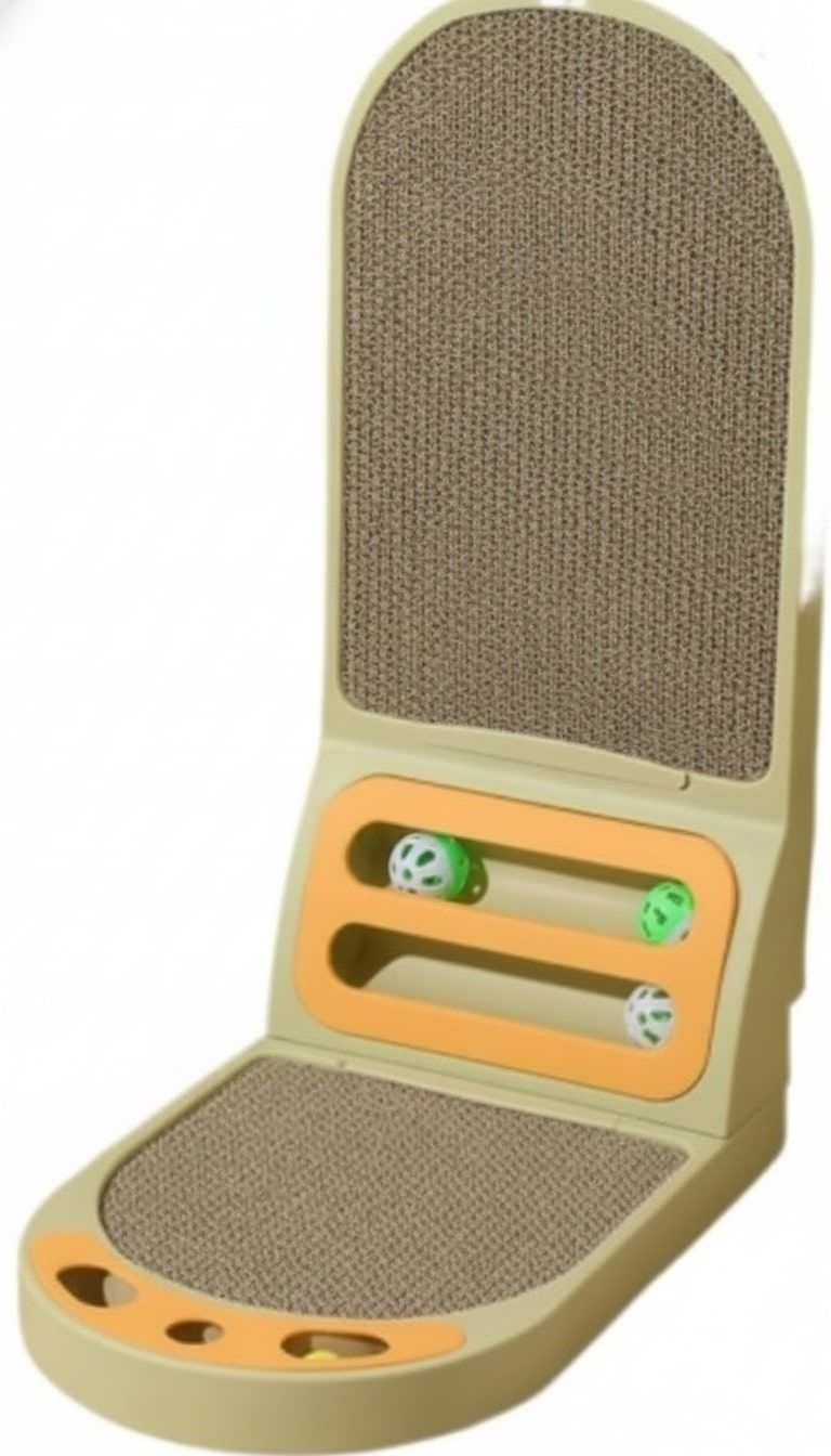 CARLA HOME Vertical Cat Scratching Board with Durable Cardboard for Indoor Cats - Image 6