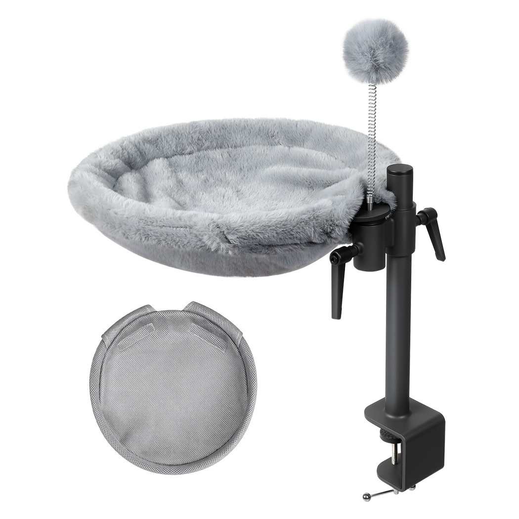 Pawz Cat Bed Hammock 360� Rotatable Adjustable Sinking Washable Hanging Soft - Image 9
