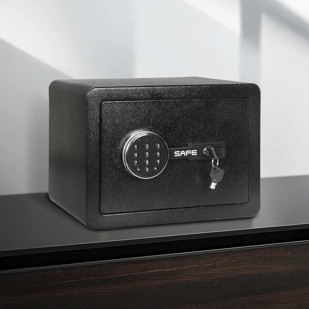 13.8L Digital Security Safe Box Password Key Lock Cash - Image 8