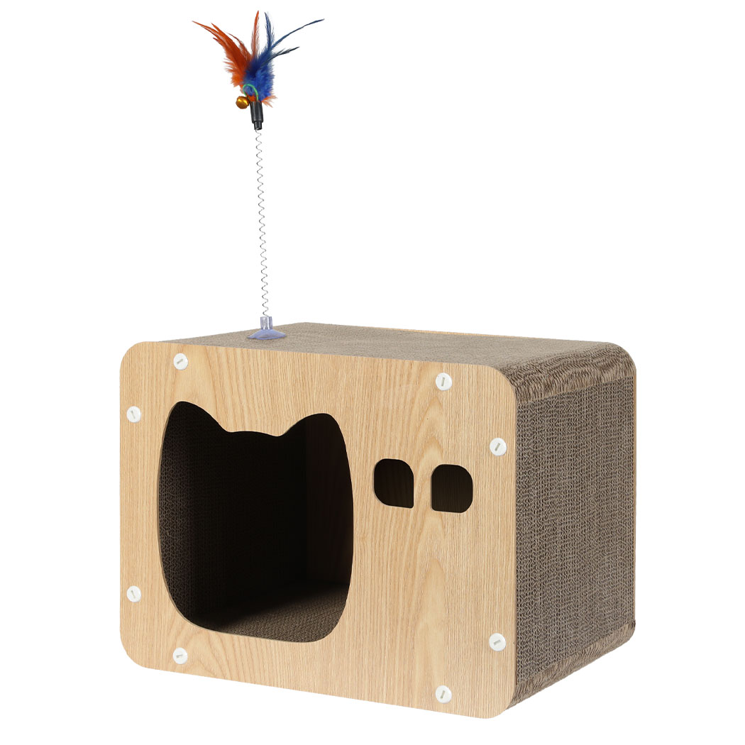 Pawz Cat Scratcher Board Scratching Cardboard