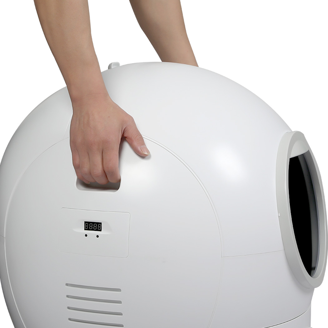 Pawz Self Cleaning Cat Litter Box Large Enclosed Toilet - Image 5